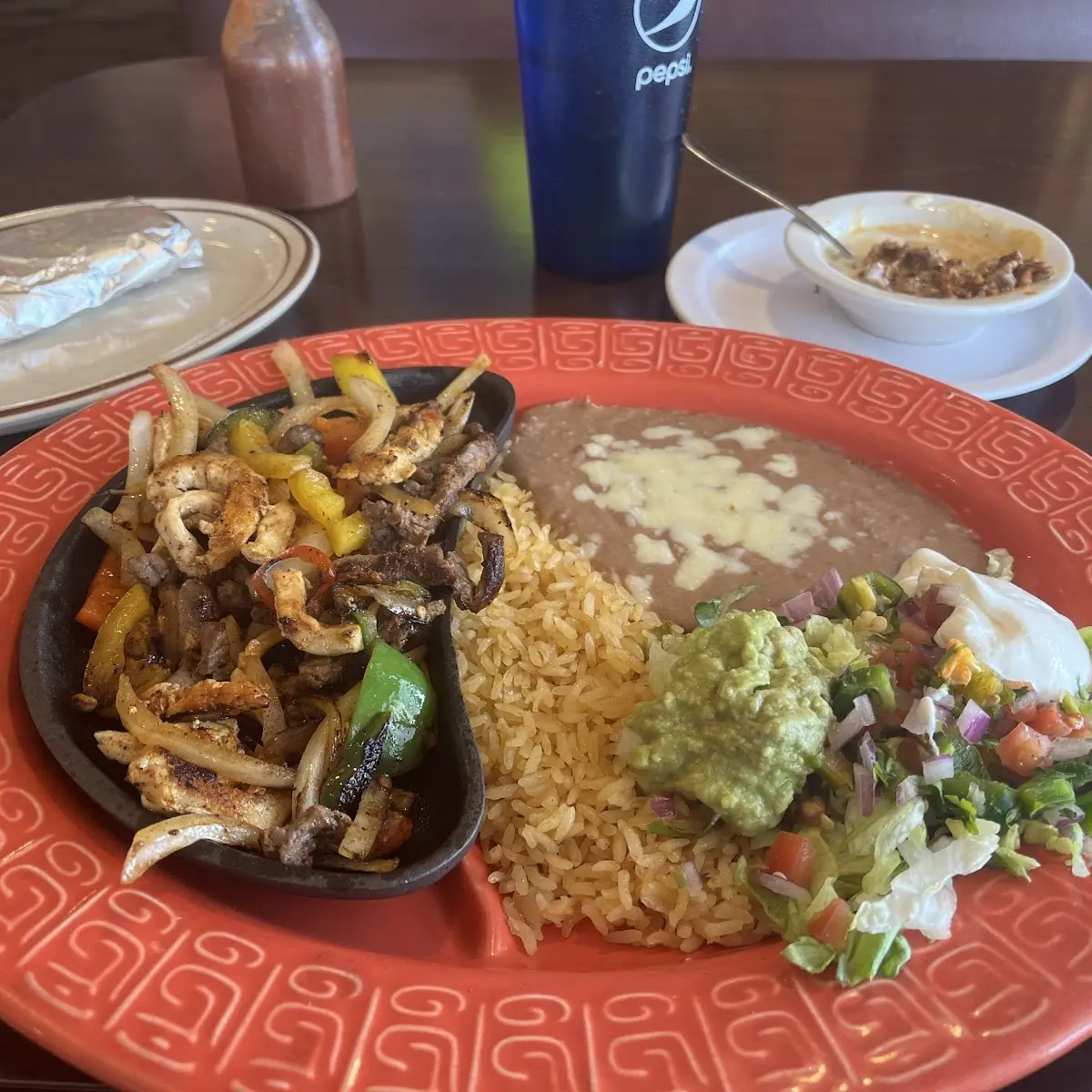 Steak and Chicken Fajitas