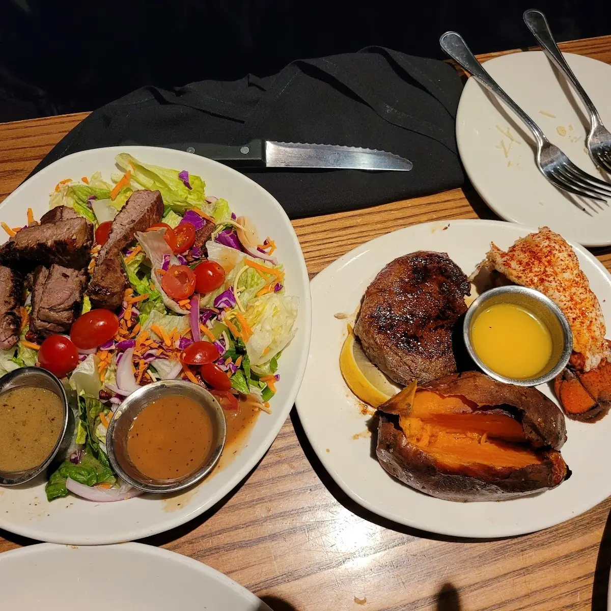 Steak and Lobster