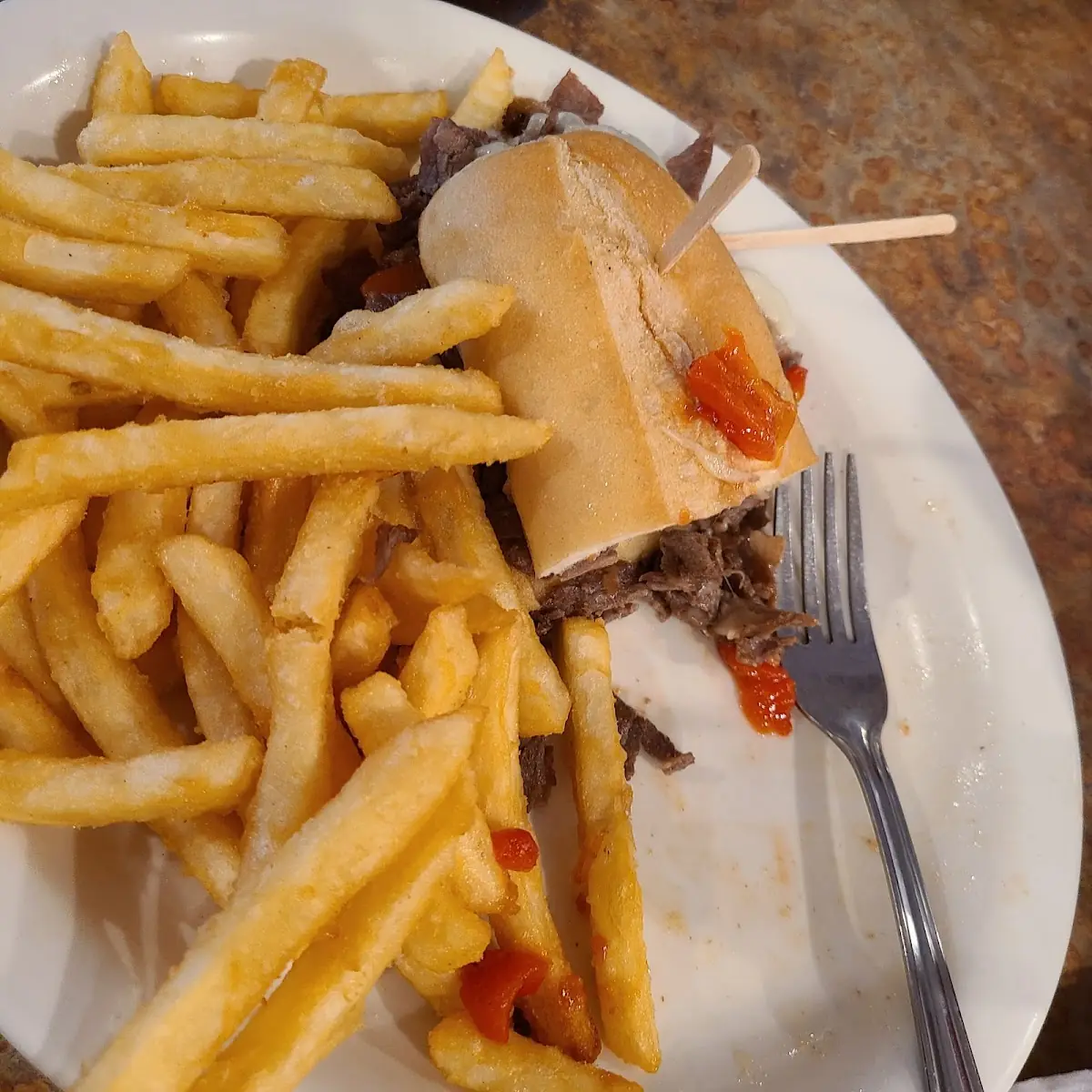 Philly Cheese Steak Sandwich