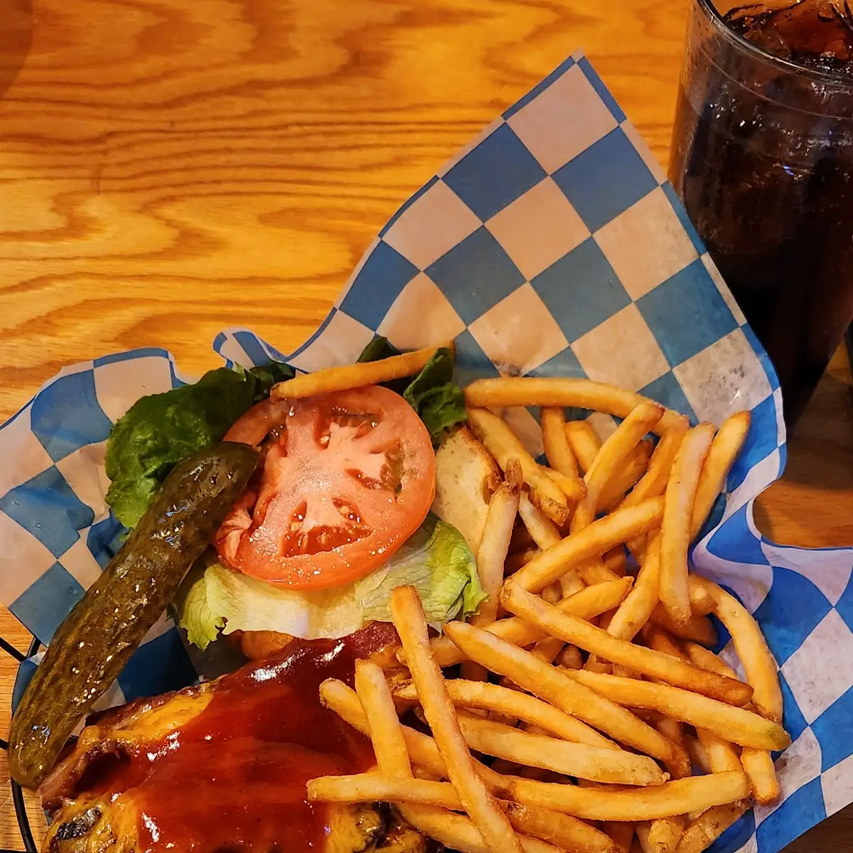 BBQ Bacon Melt Burger
