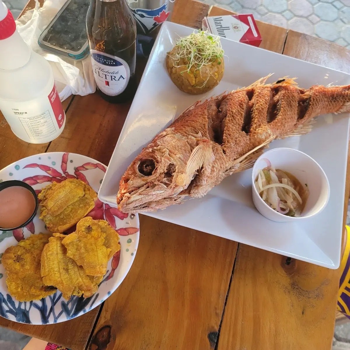 Fried Red Snapper