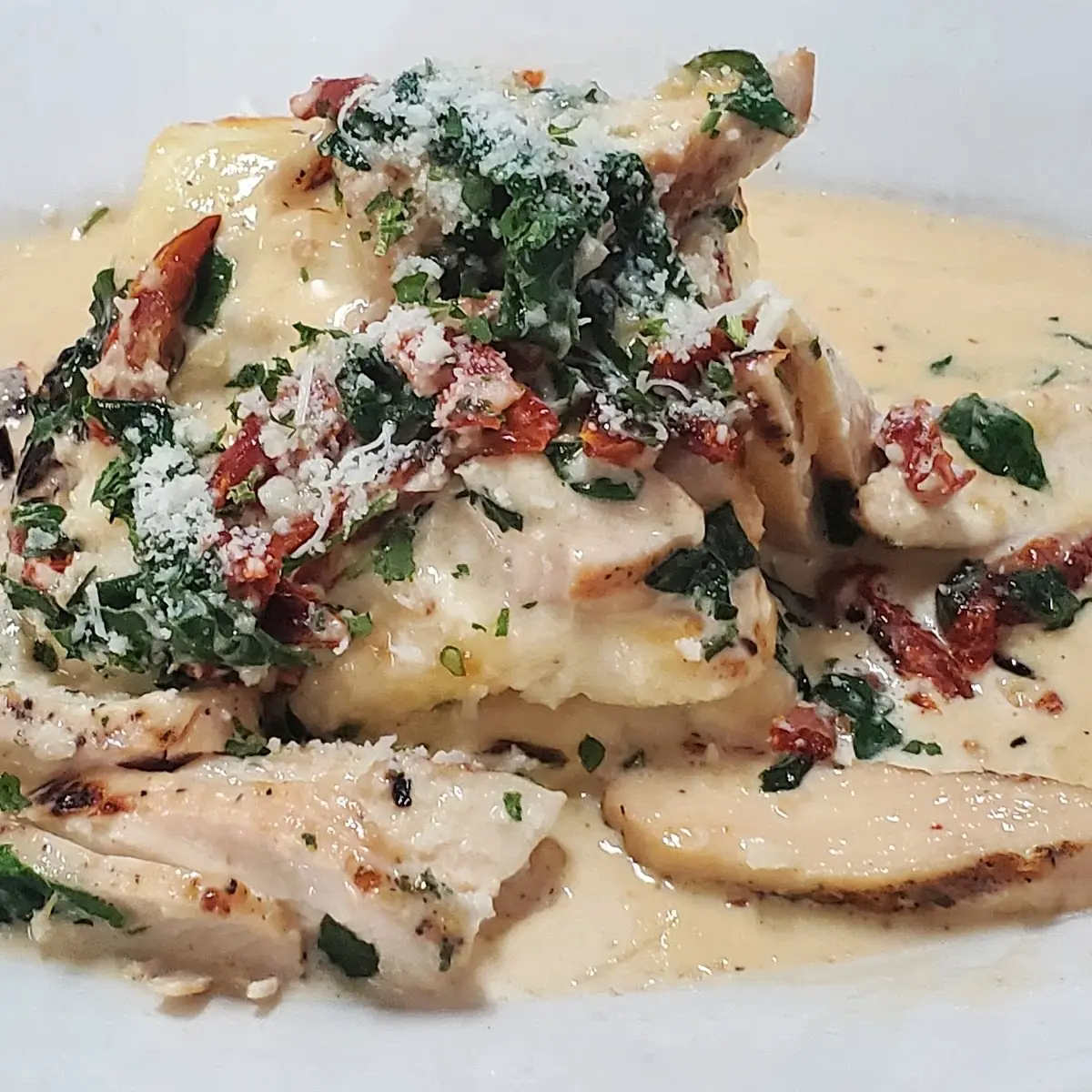 Chicken and Cheese Lasagna