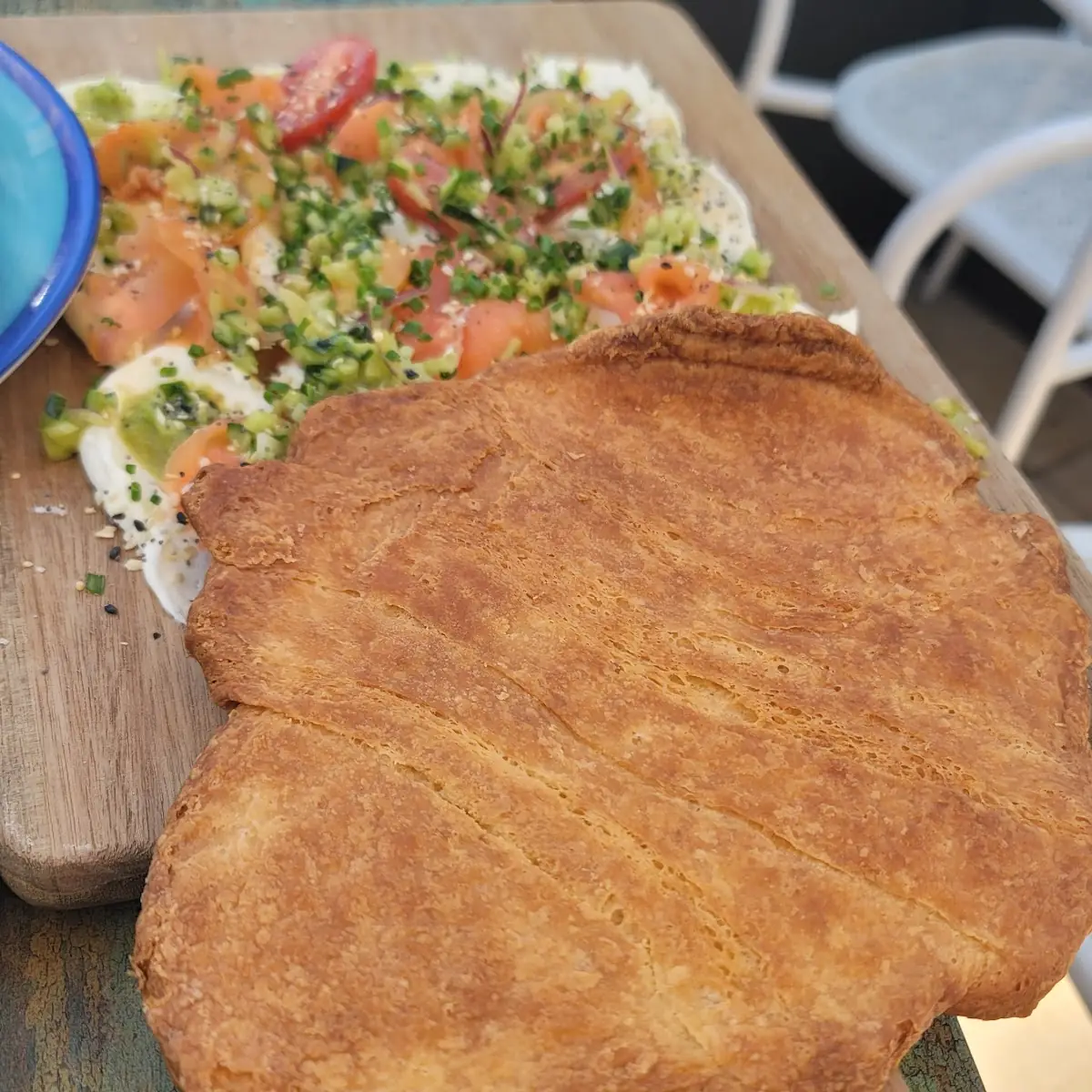 House Made Lox Toastie