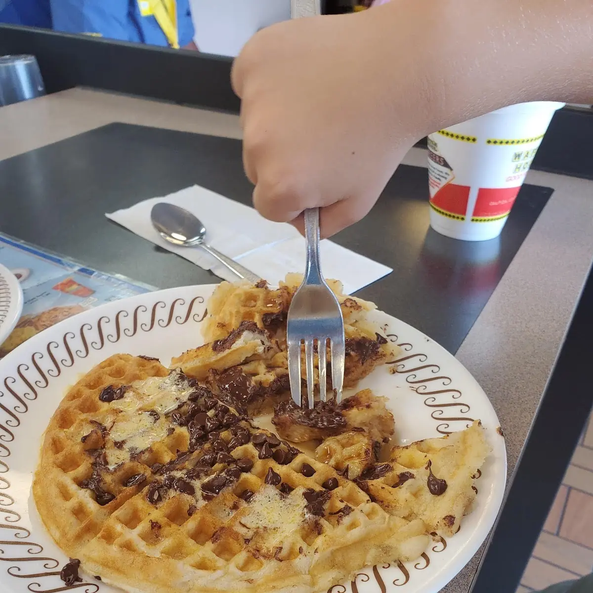 Chocolate Chip Waffle