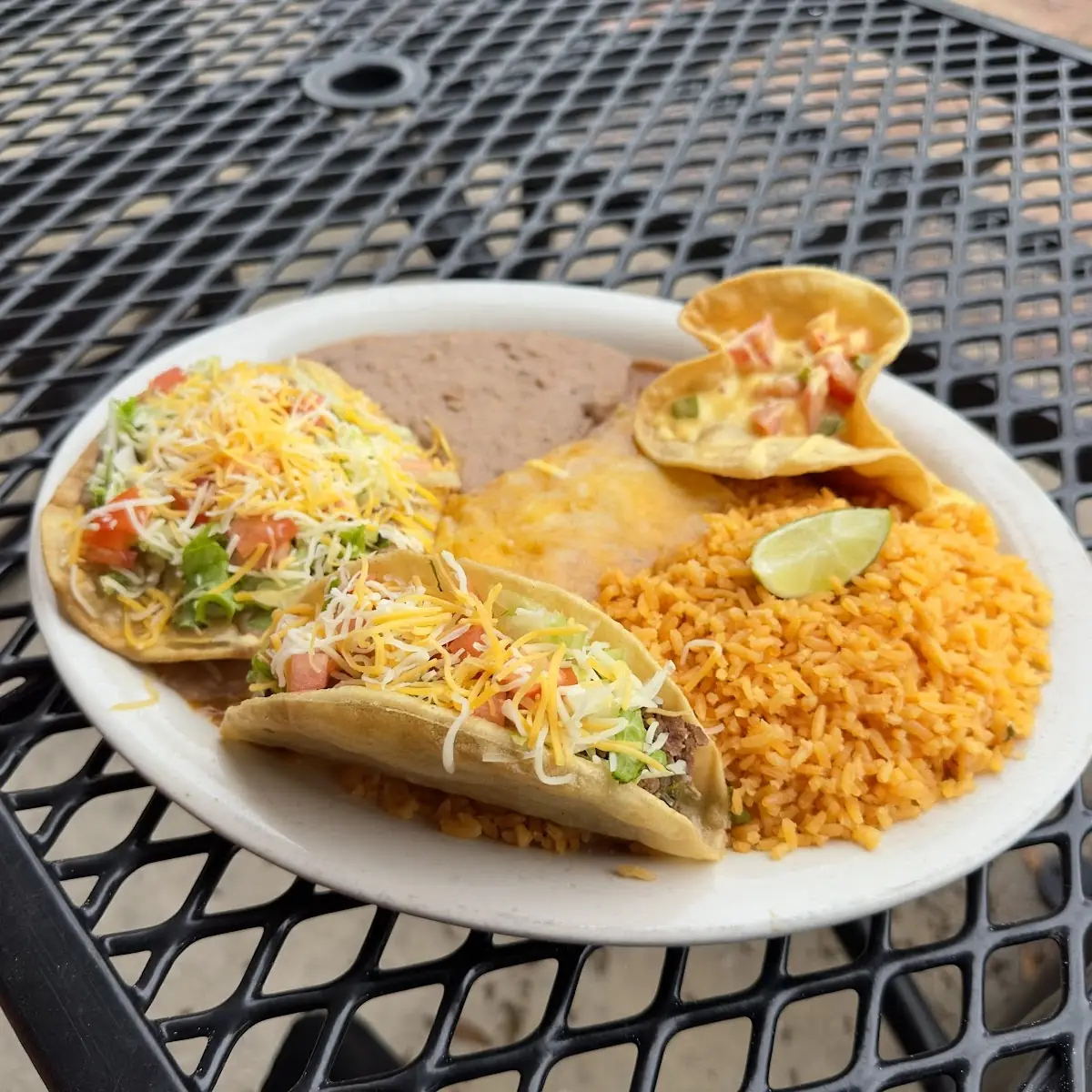 Crispy Taco Plate