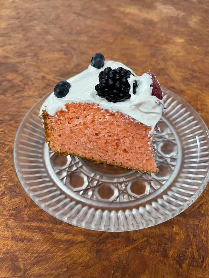 Mixed Berry Cake