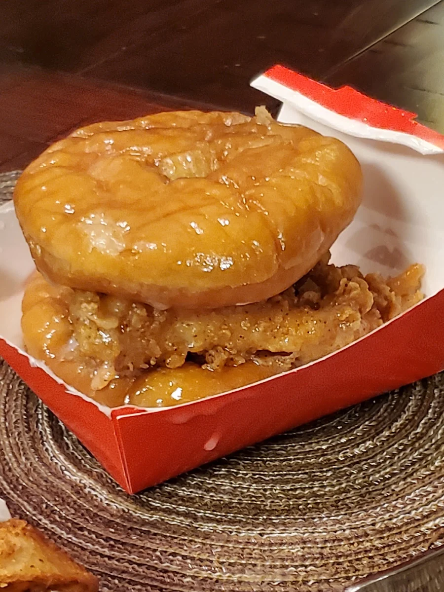 Donut Chicken Sandwich
