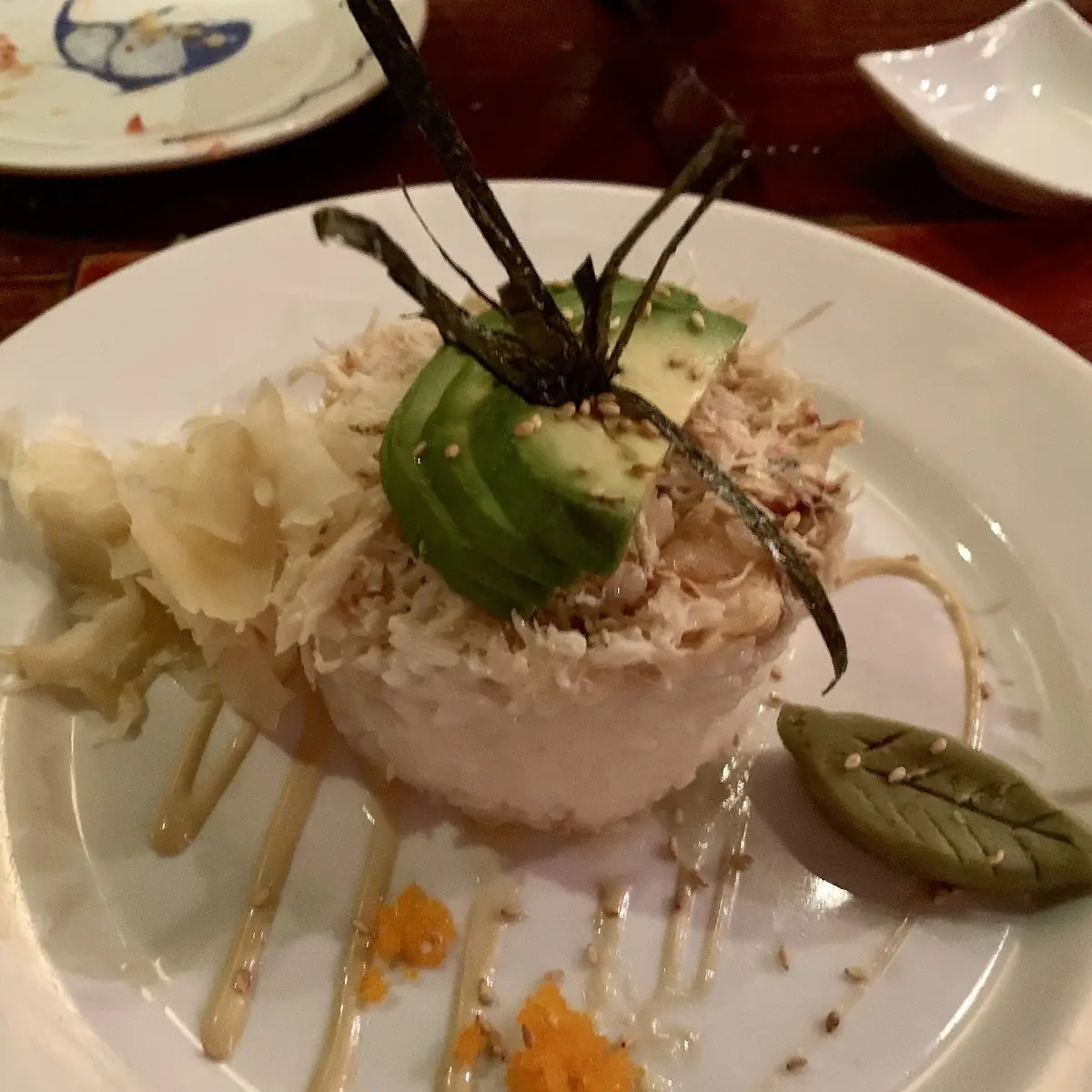 Deconstructed California Roll