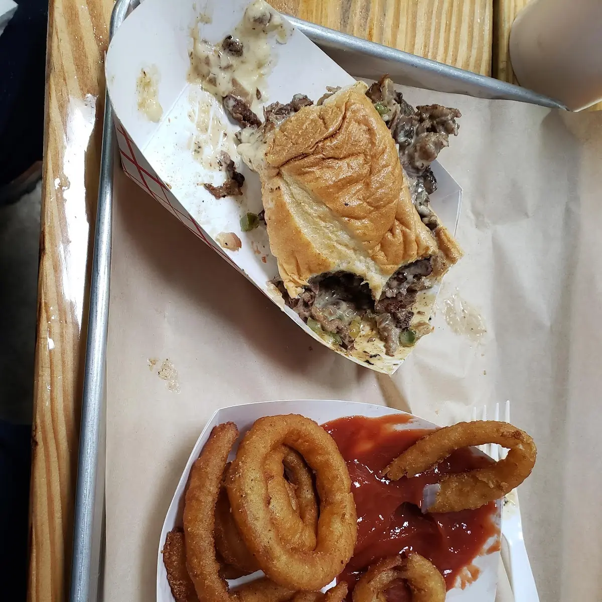 Philly Cheese Steak Sandwich