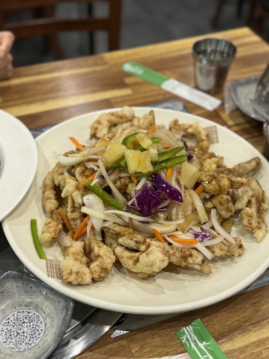 Sweet and Sour Pork, Mimi Korean Style Chinese Food