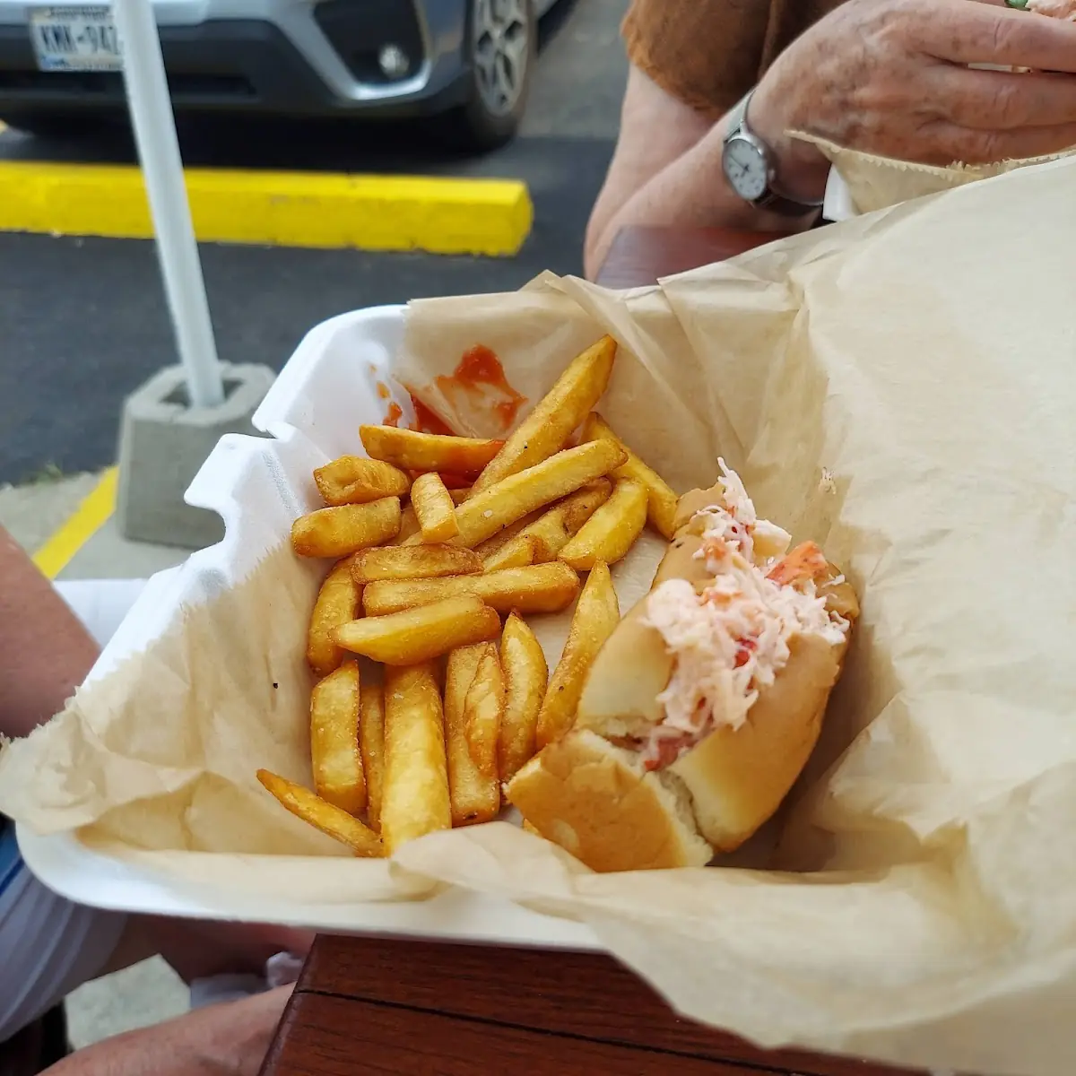 Fried Clam Roll