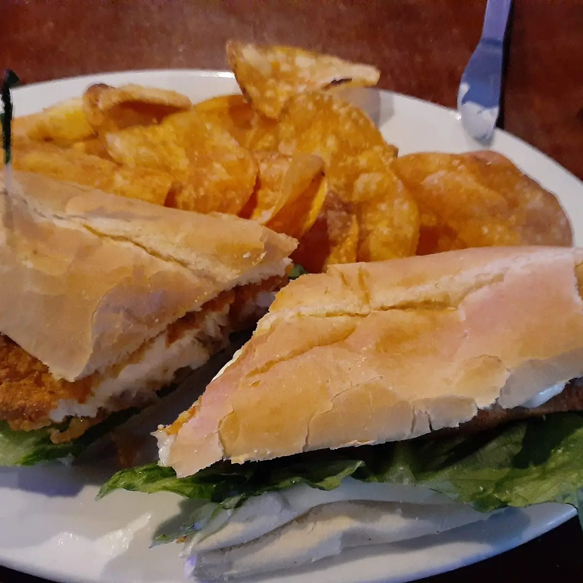 Fried Haddock Sandwich
