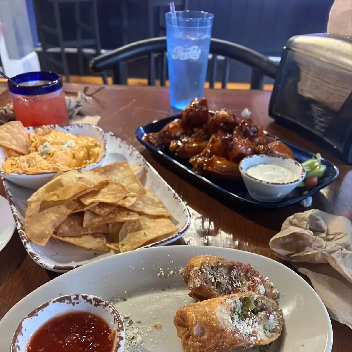 Wings Philly Steak Egg Roll
