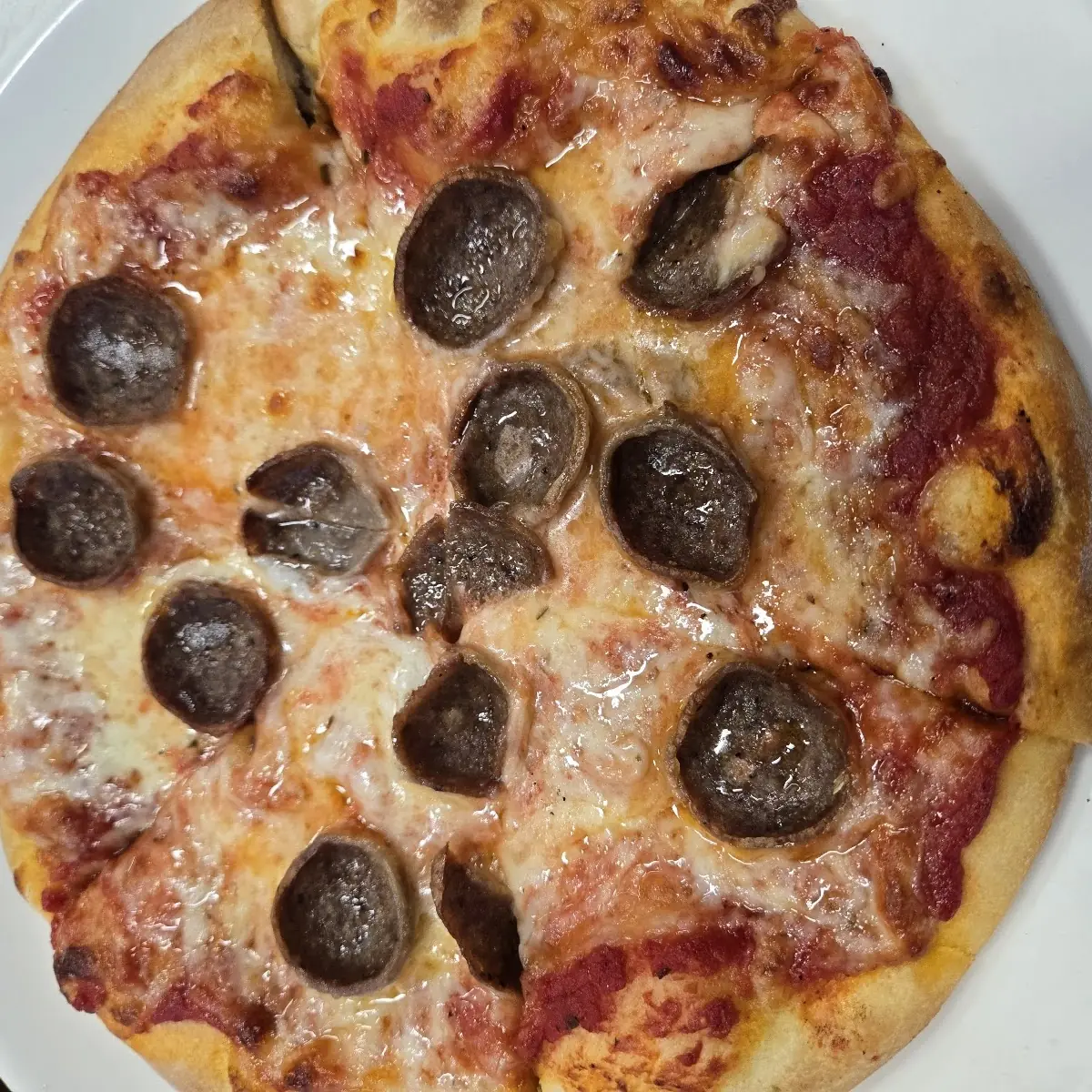 Personal Sausage Pizza