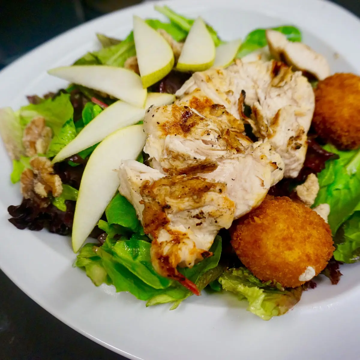 Fried Goat Cheese Salad