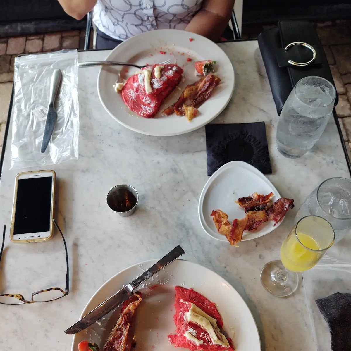 Red Velvet Pancakes