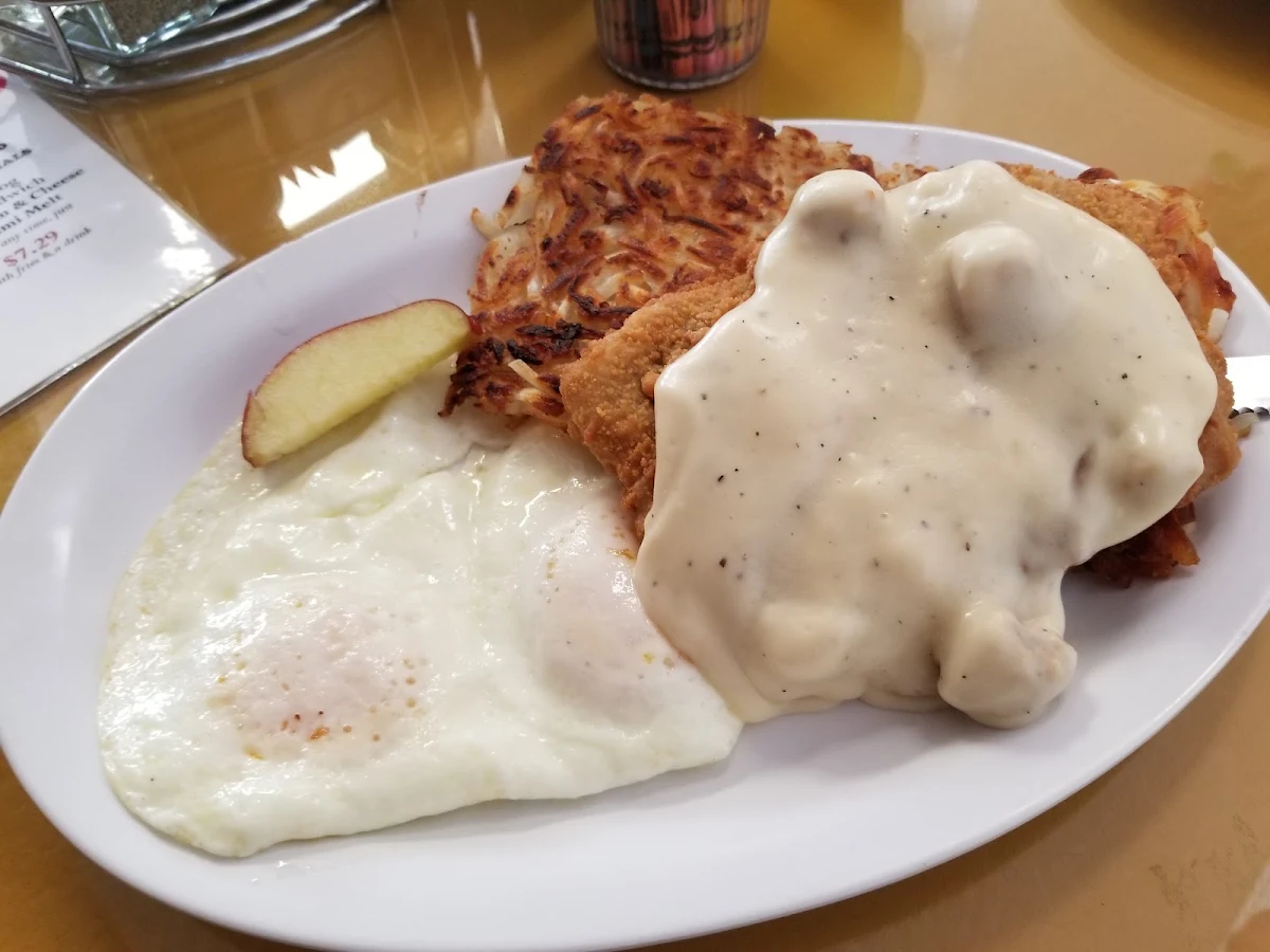 Chicken Fried Steak and Eggs