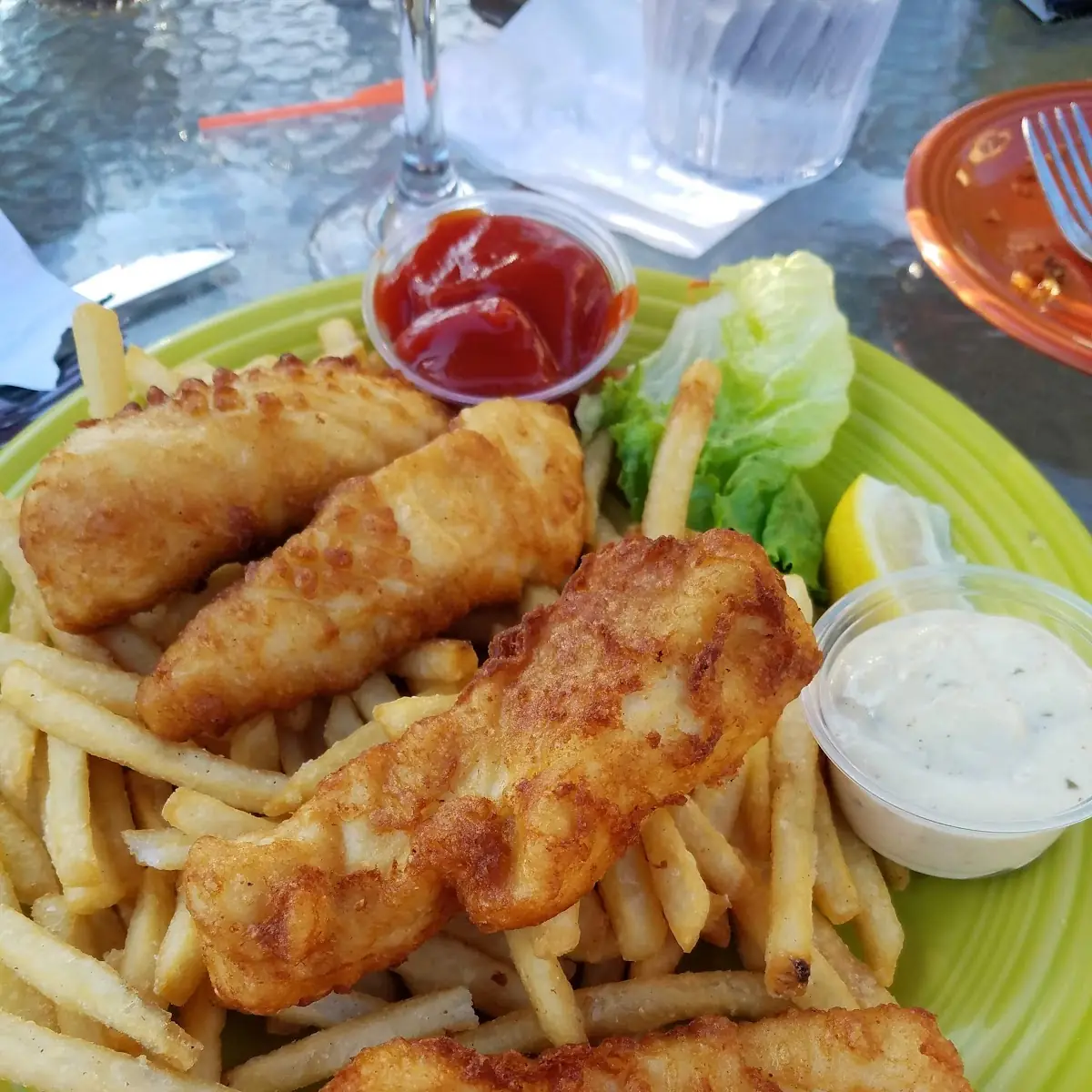 Halibut Fish and Chips