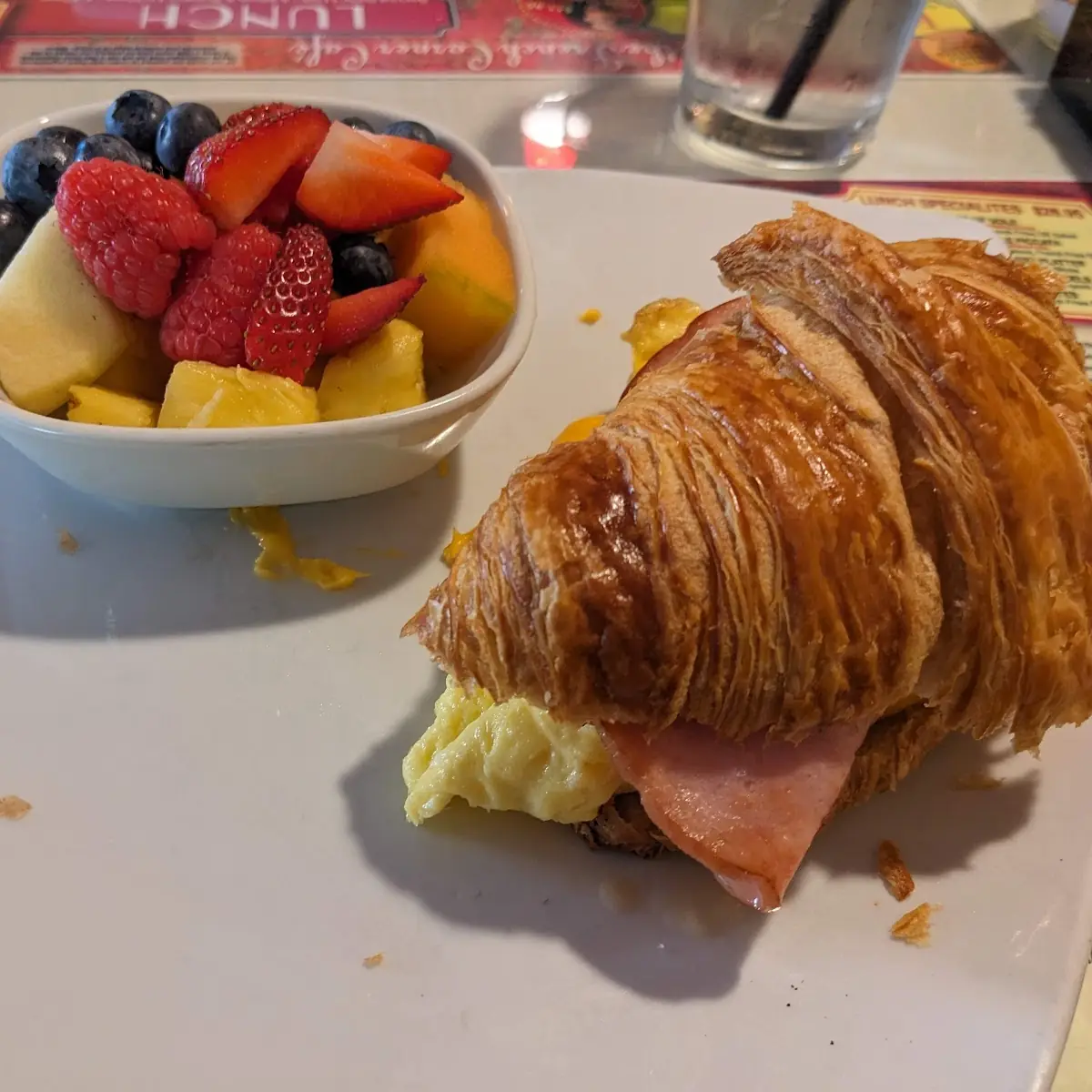 Breakfast Croissant Sandwich
