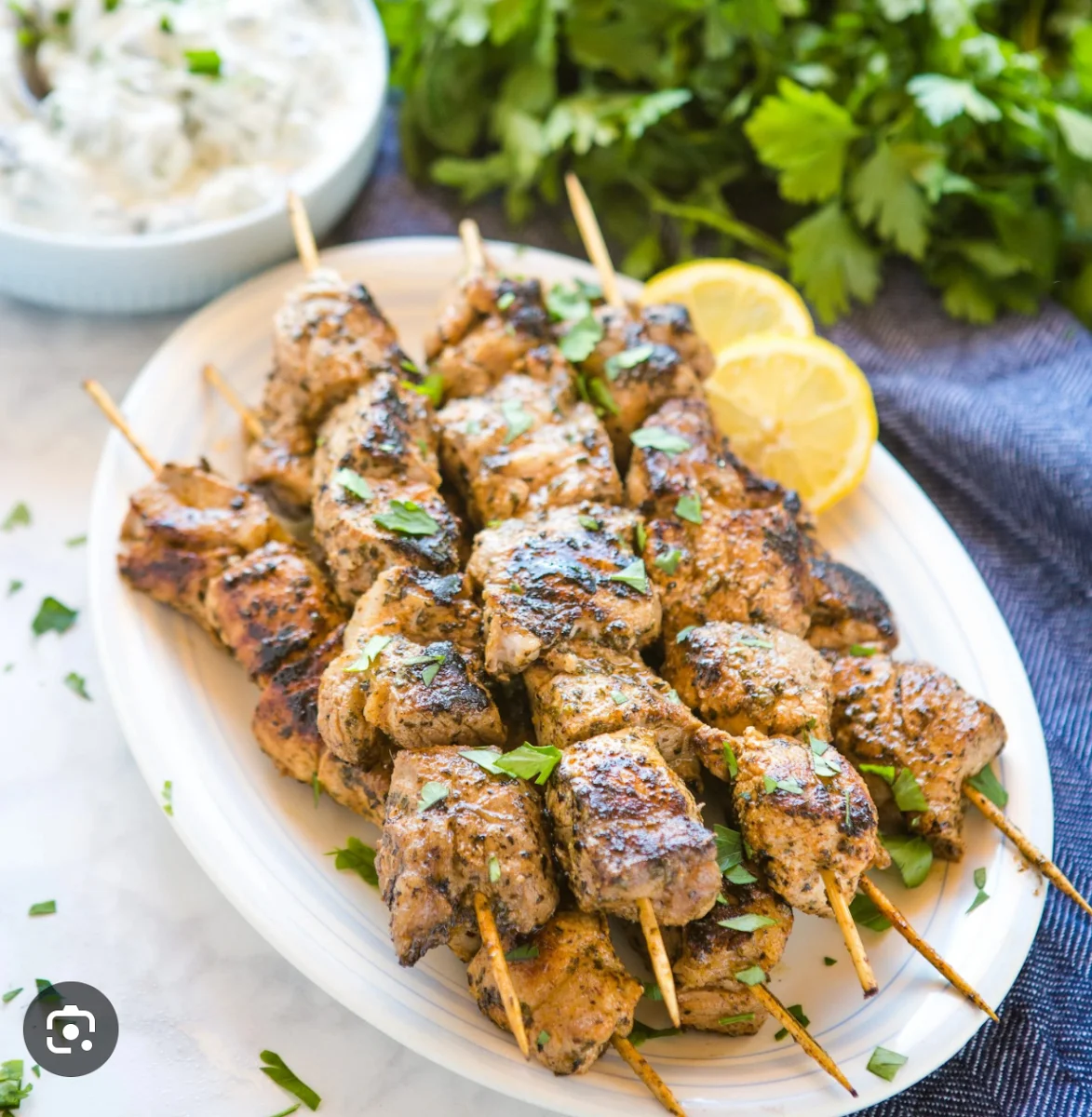 Chicken Souvlaki Kebab