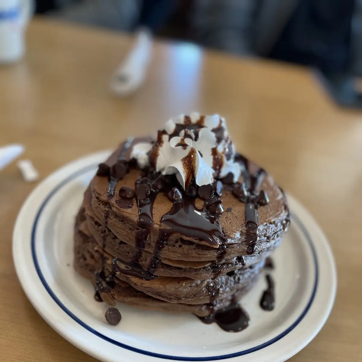 Double Chocolate Chip Pancake