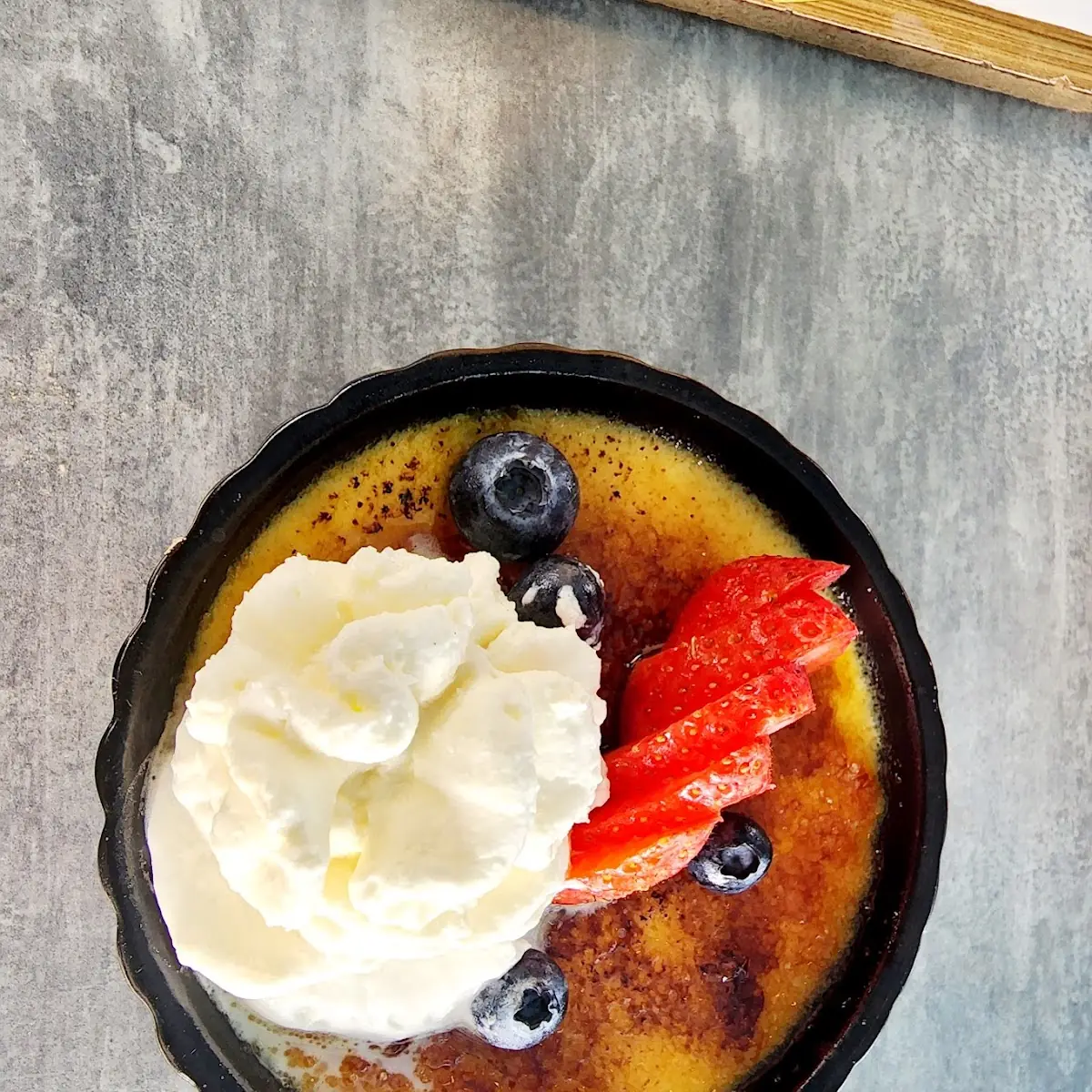 Strawberry Creme Brulee