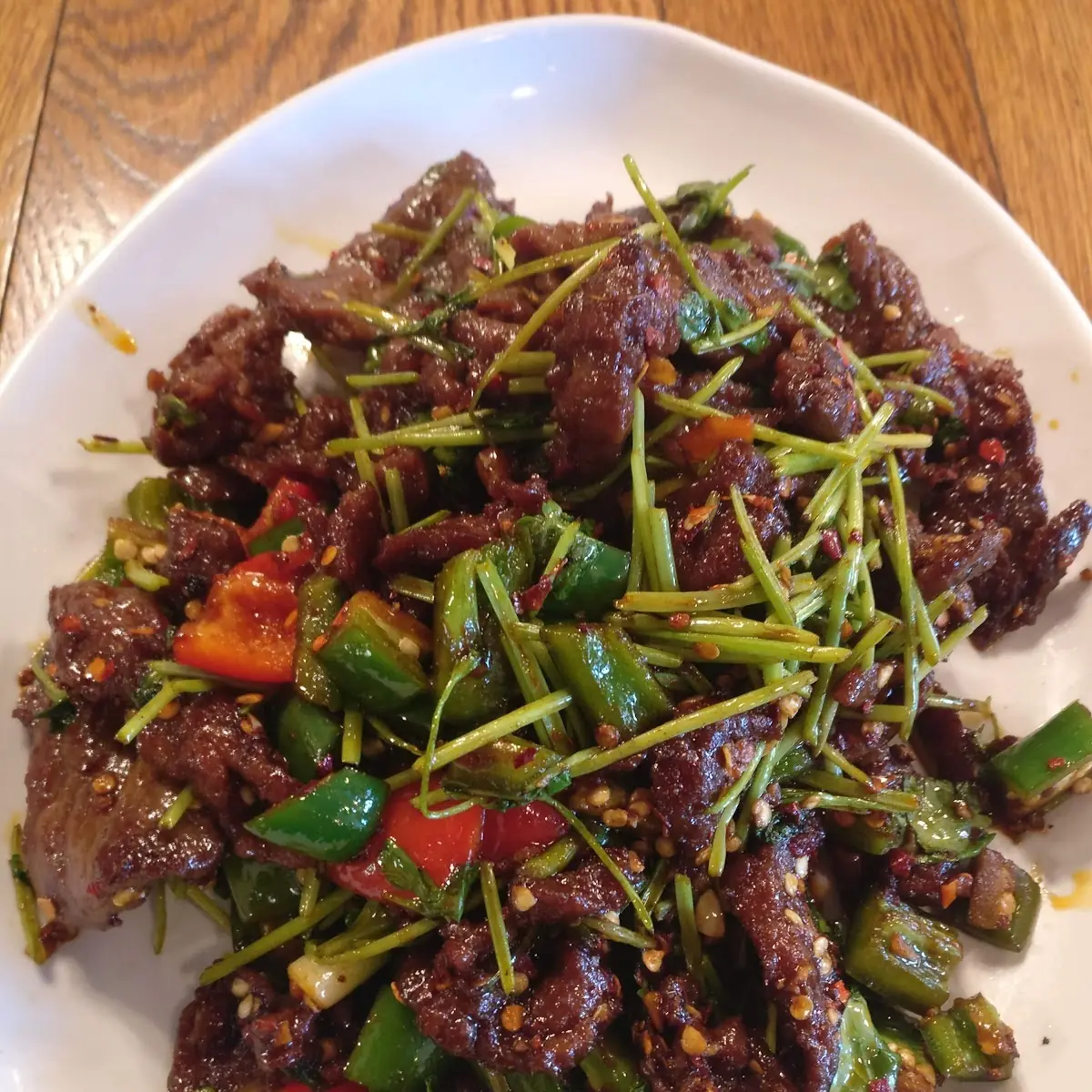 Stir Fried Lamb with Cumin