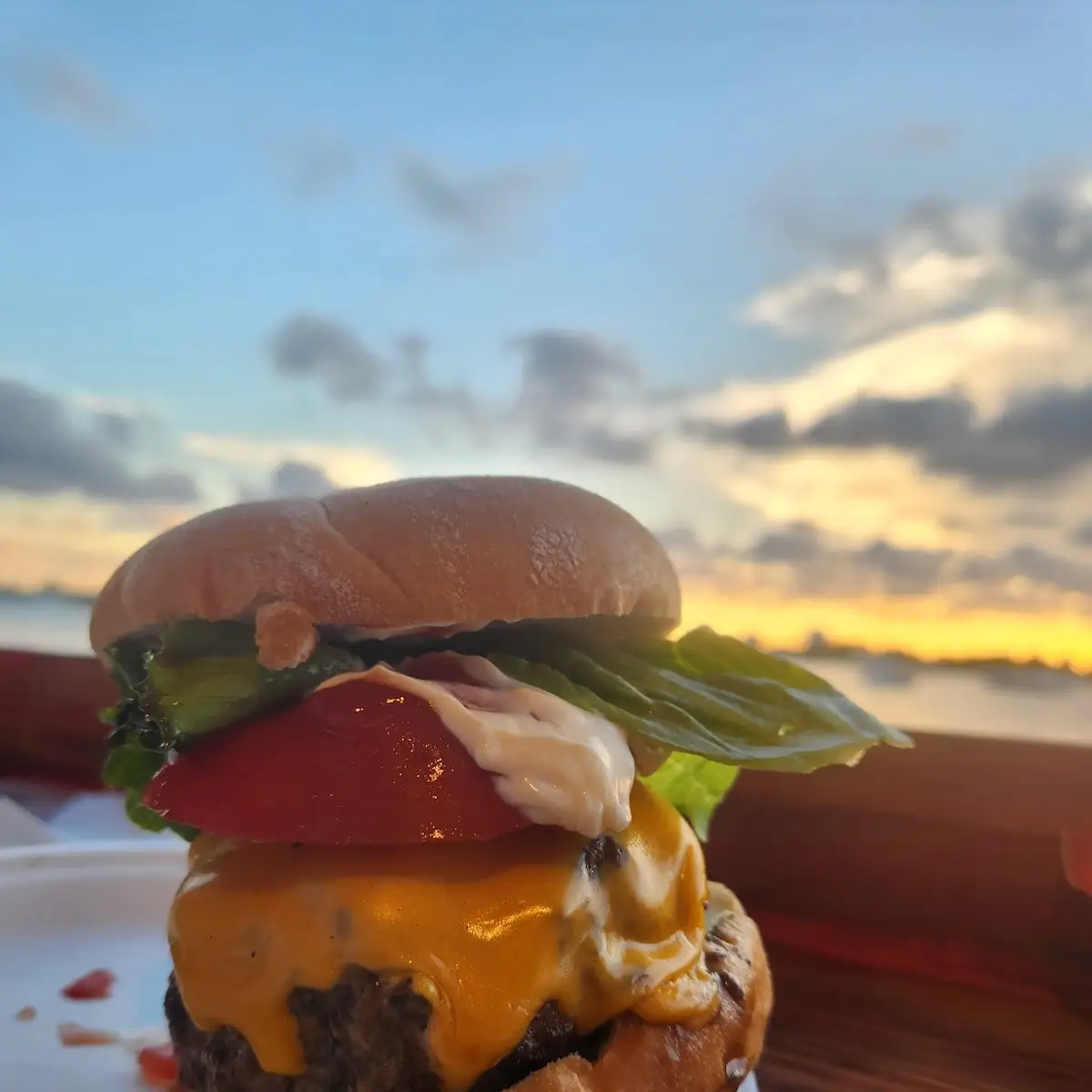 Burger with American Cheese