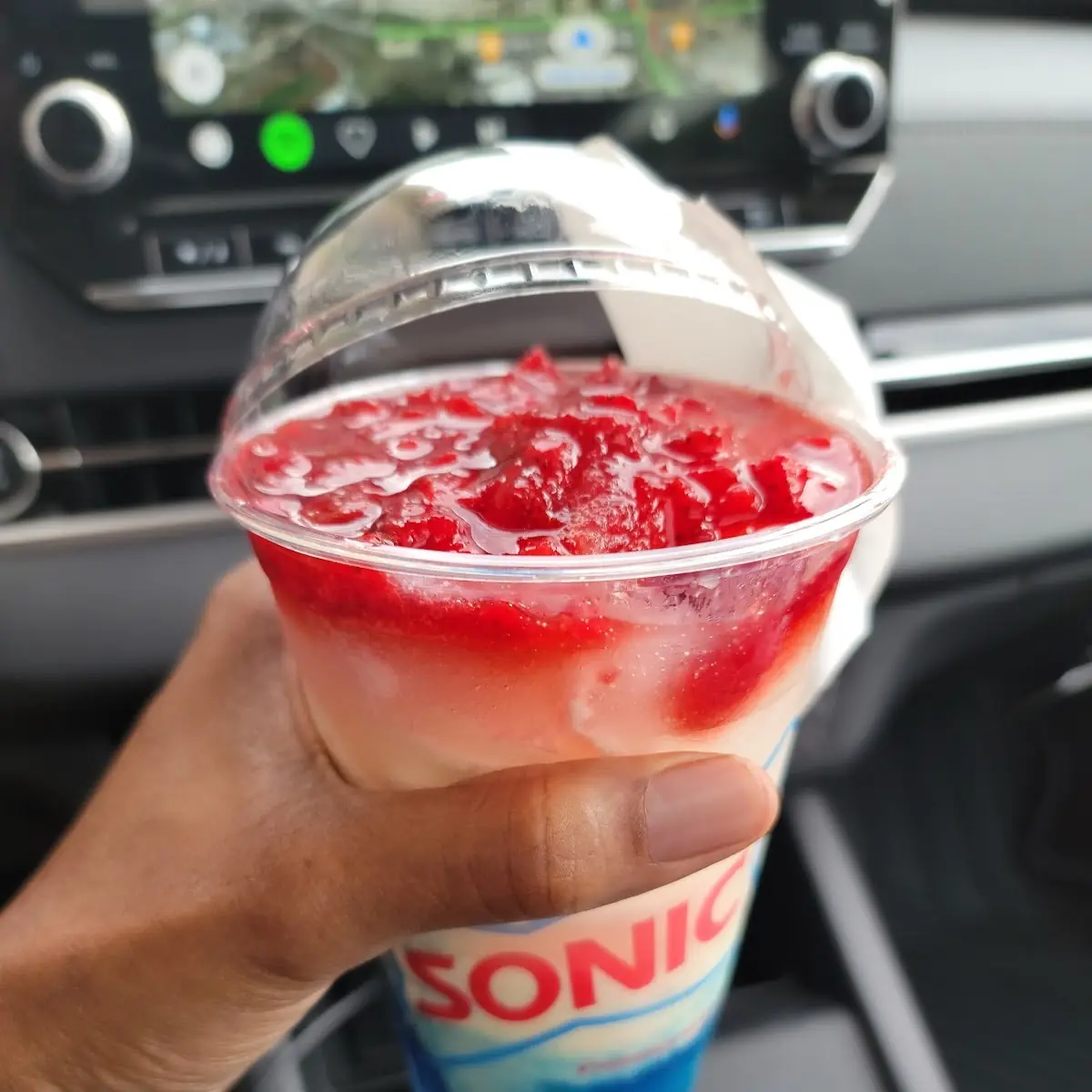 Red White and Blue Slush Float