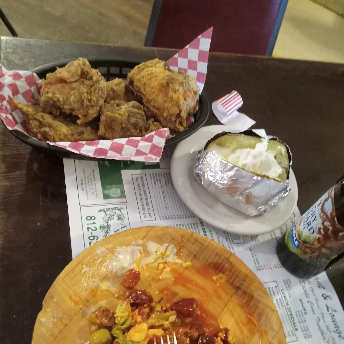 Fried Chicken Dinner