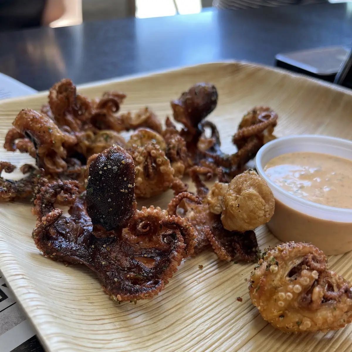 Fried Baby Octopus