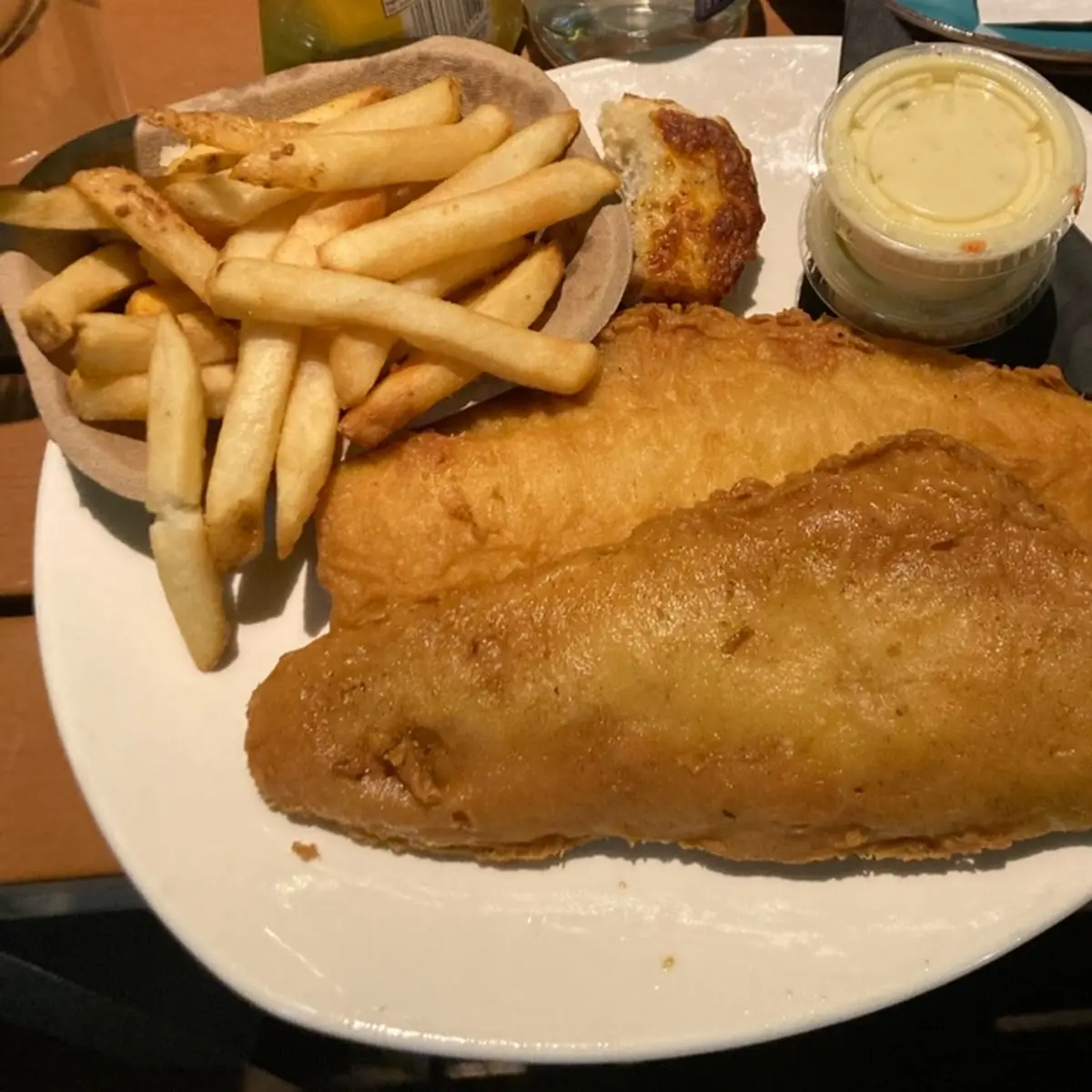 Fish and Chips One Piece Only