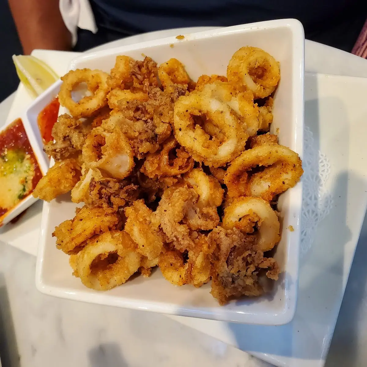 Crispy Fried Calamari Asian Style