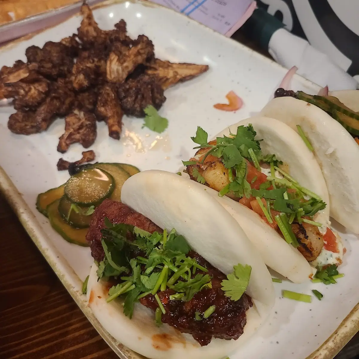 Mojo Pork Bao and Rice