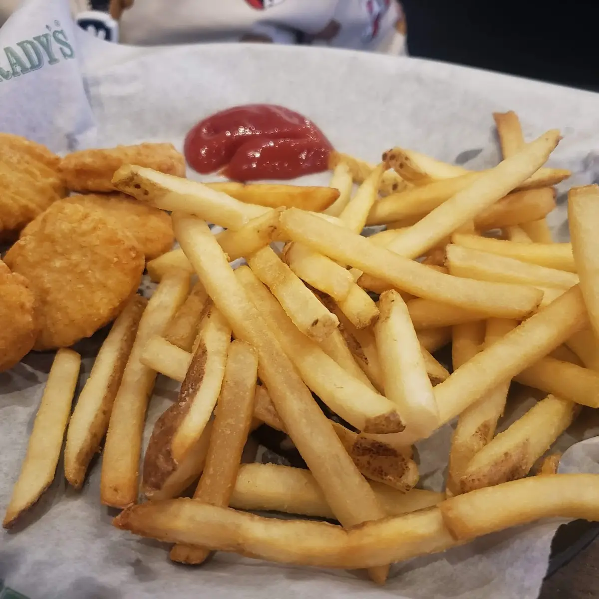 Chicken Nuggets with Fries
