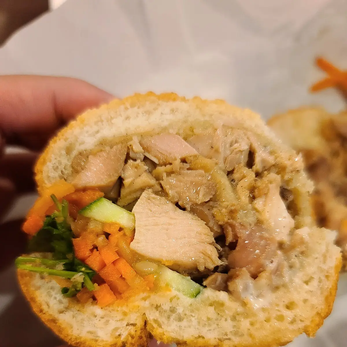 Chicken Banh MI Sandwich