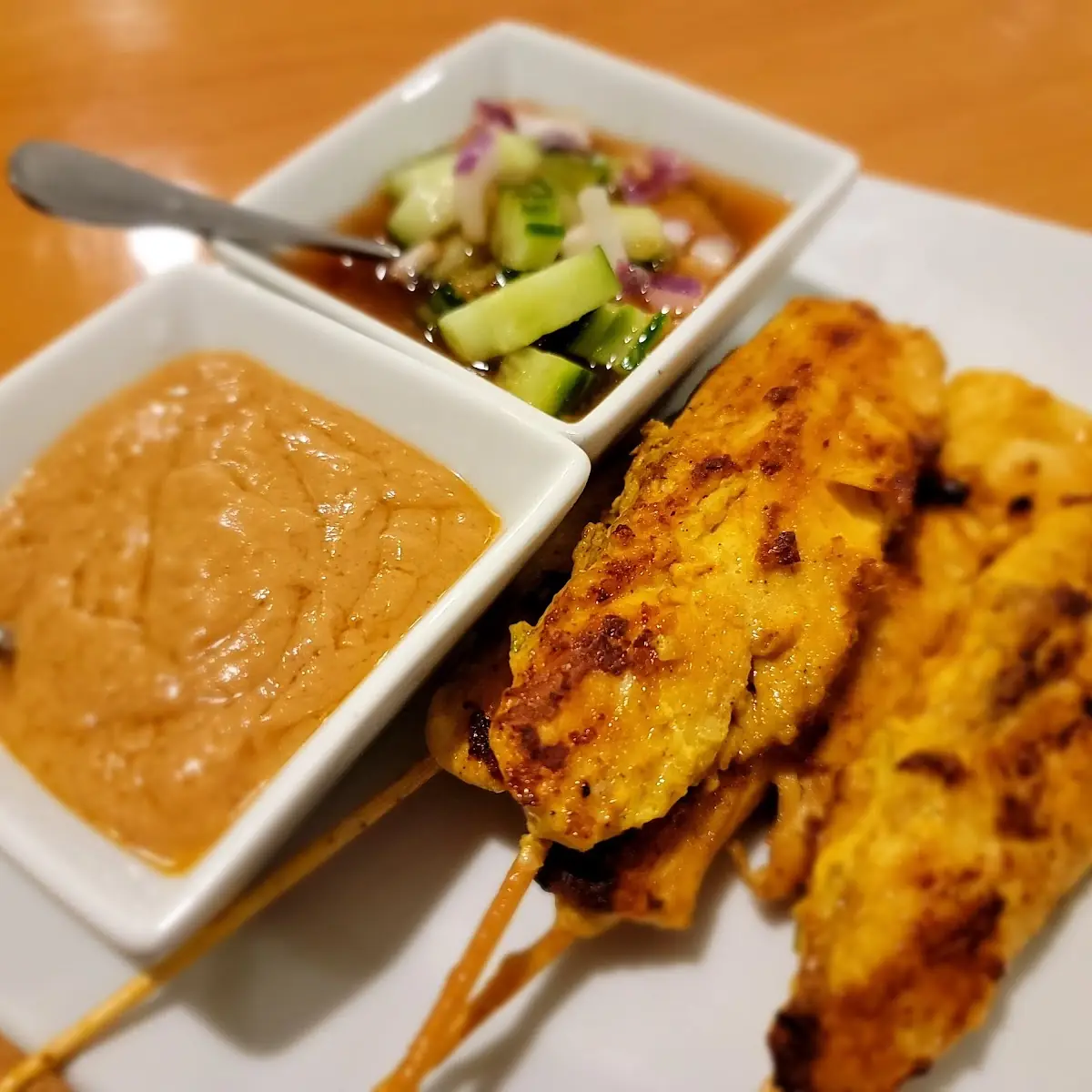 Curry Chicken Satay