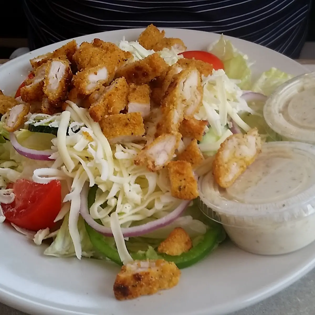 Crispy Chicken Salad