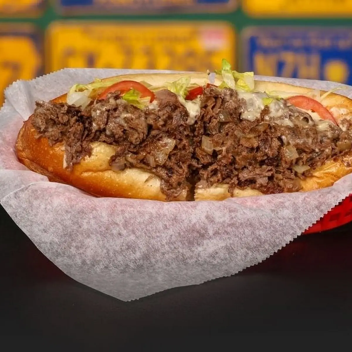 Chopped Steak Sandwich with Onions