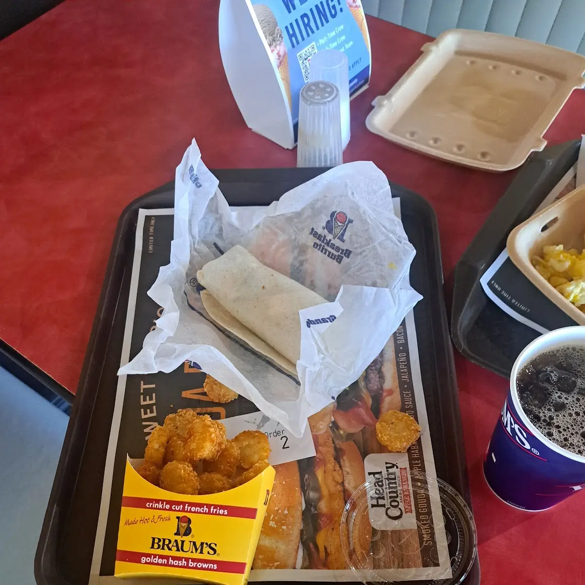 Breakfast Burrito Hash Browns
