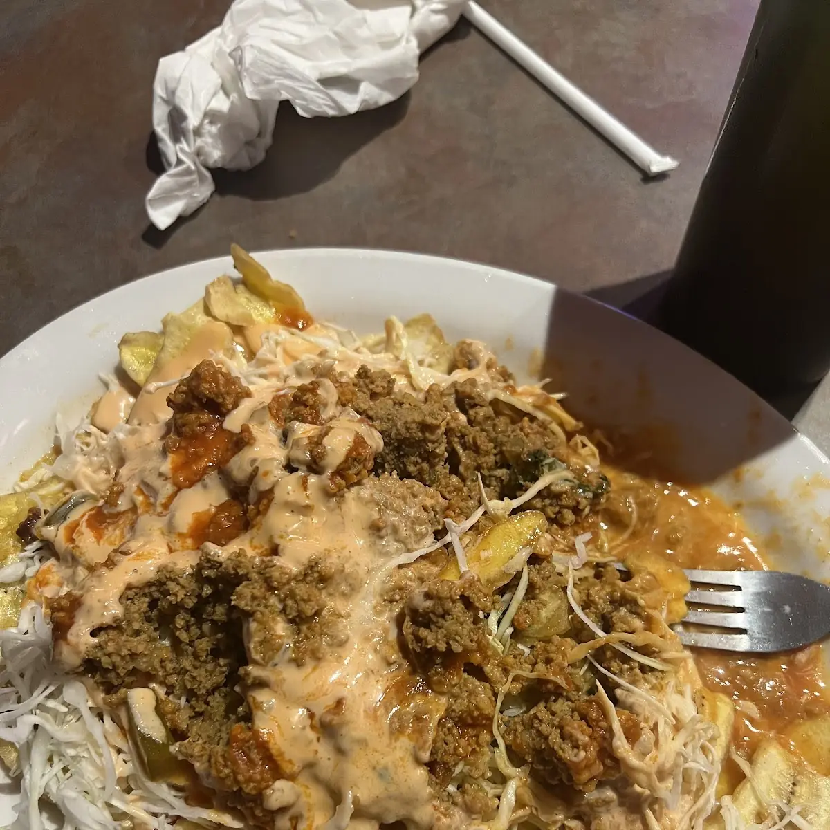 Tajada Con Carne Molida