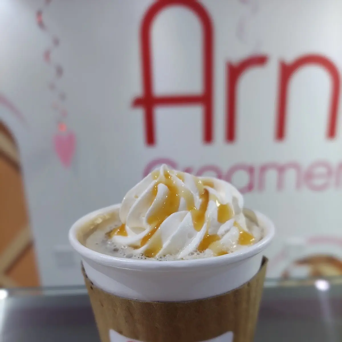 Café Crema Batida Y Caramelo