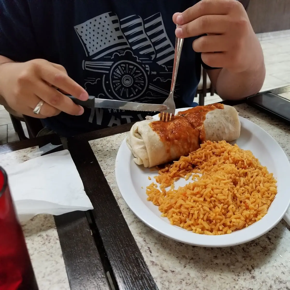 Carne Asada Burrito