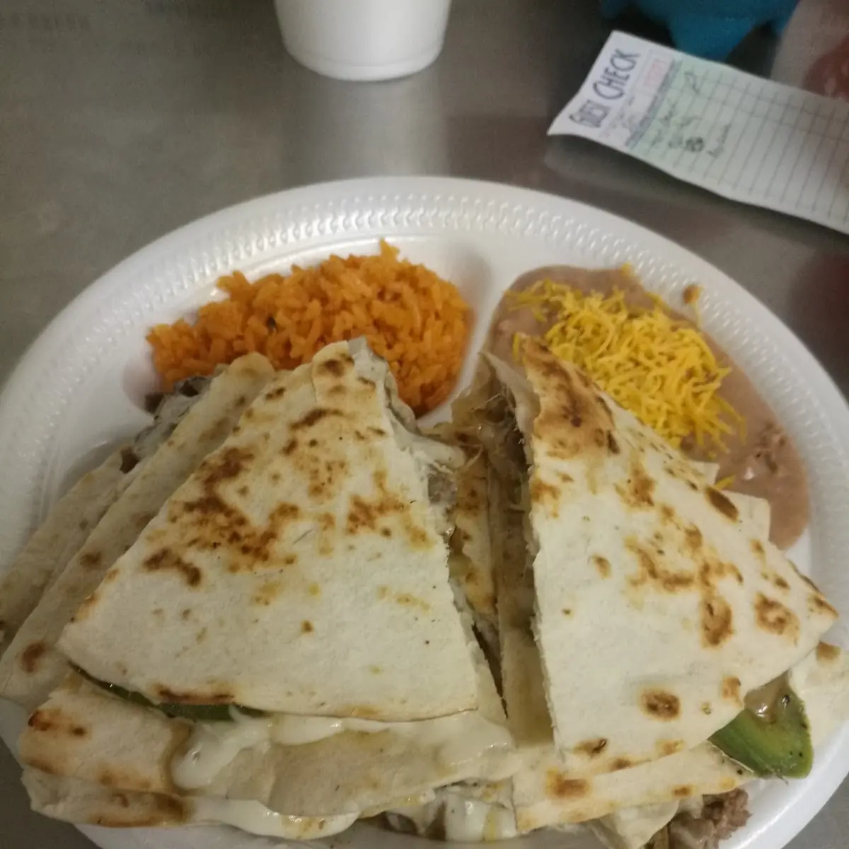Beef Fajita Quesadilla