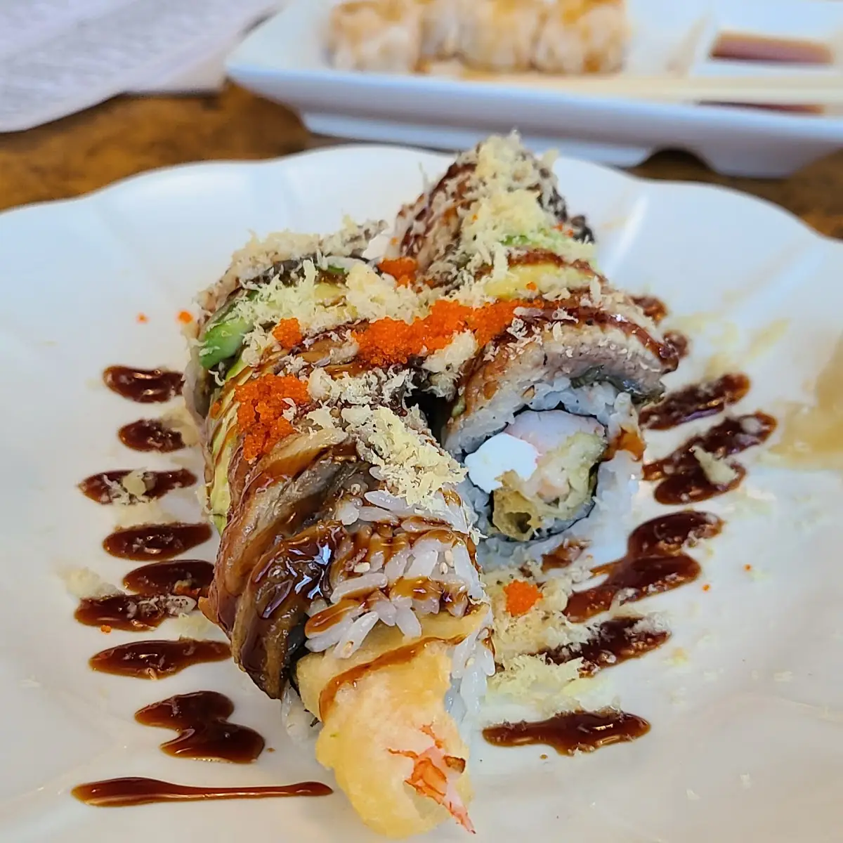 Tempura Shrimp and Eel
