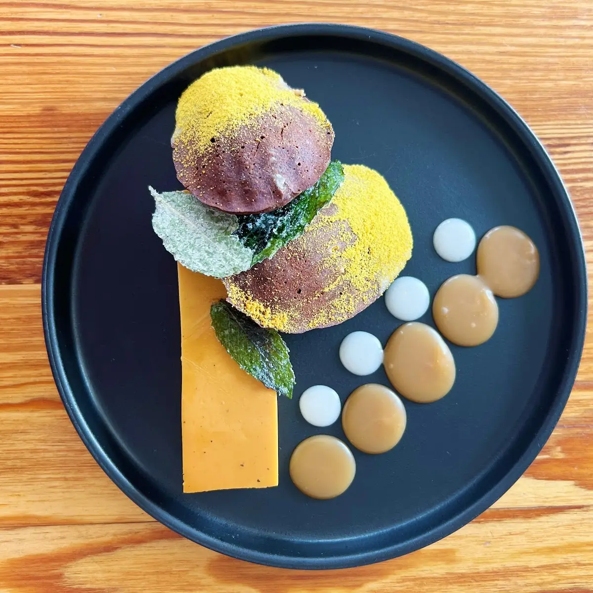 Deconstructed Chocolate Olive Oil Cake