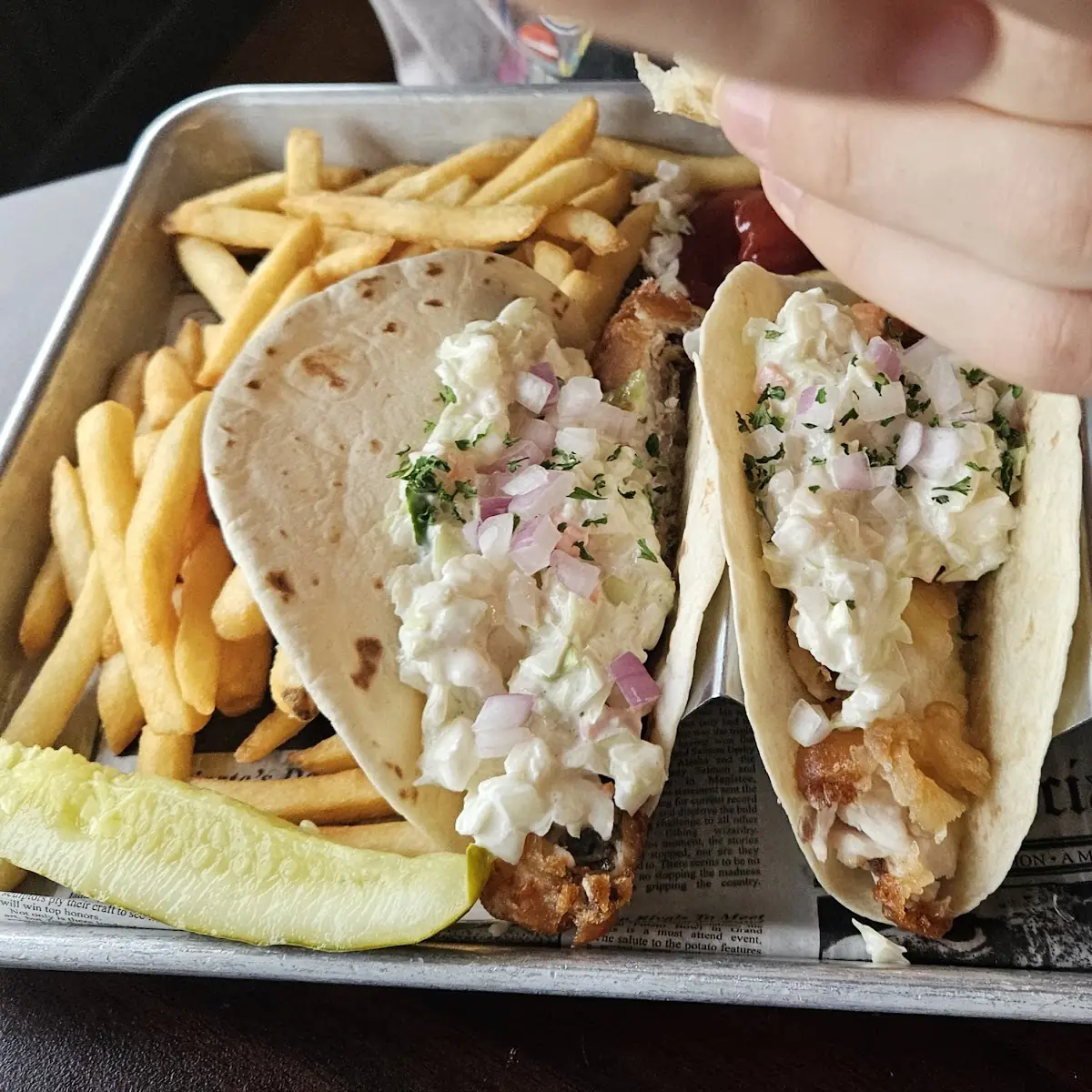 Fish Taco Basket