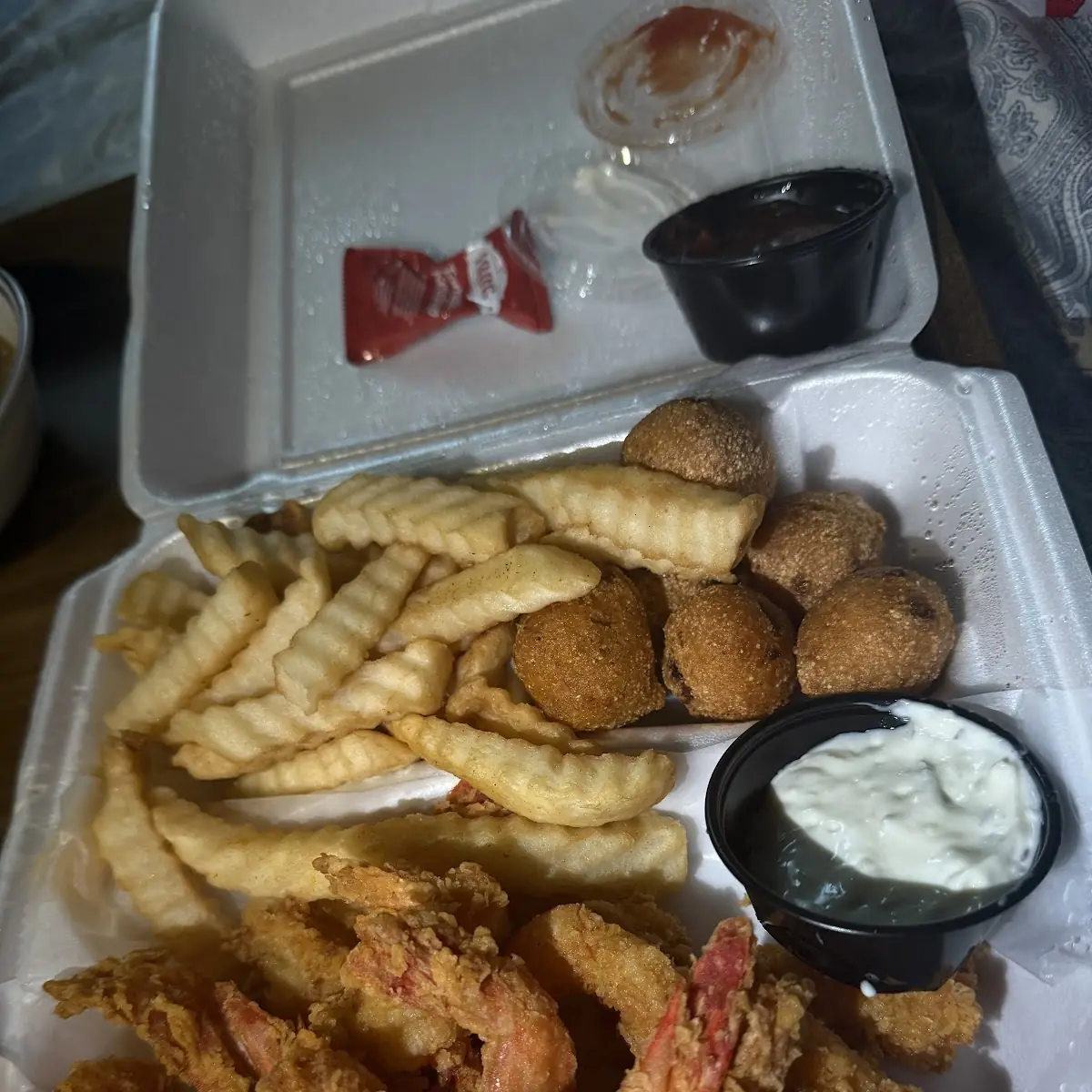 Fried Shrimp Salad