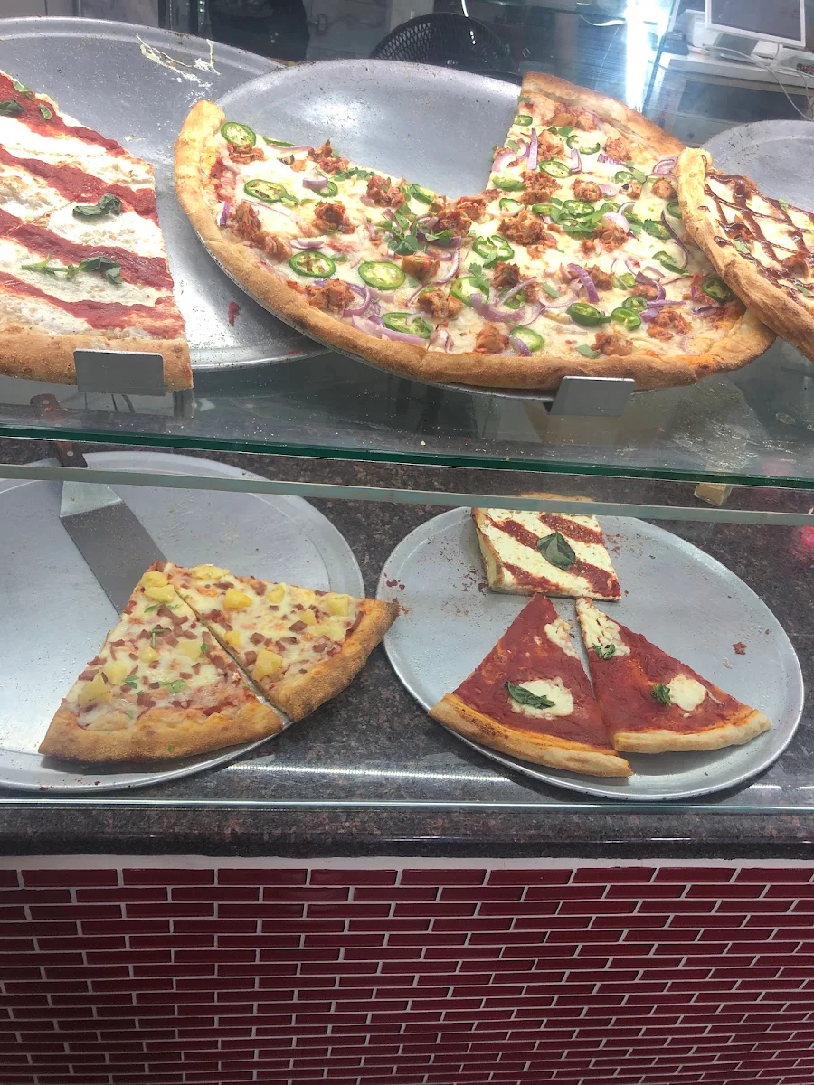 Fresh Pizza Slices