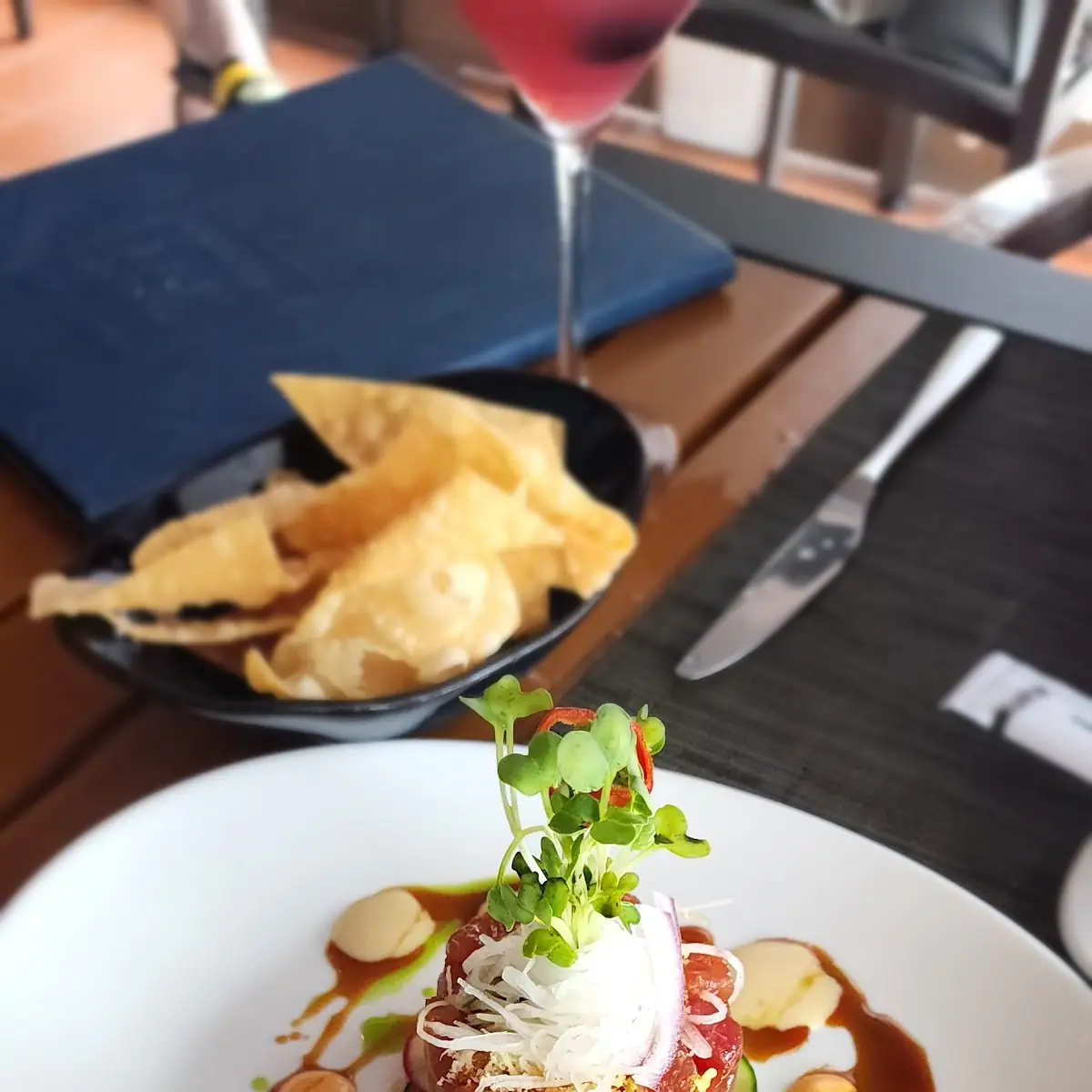 Tuna Poke Tower